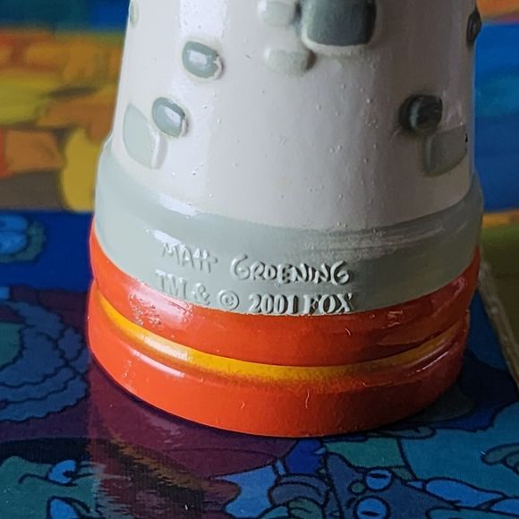 The Simpsons 3-D Replacement Chess Piece, Lisa Simpson Red Castle, Red Rook - Picture 3 of 3